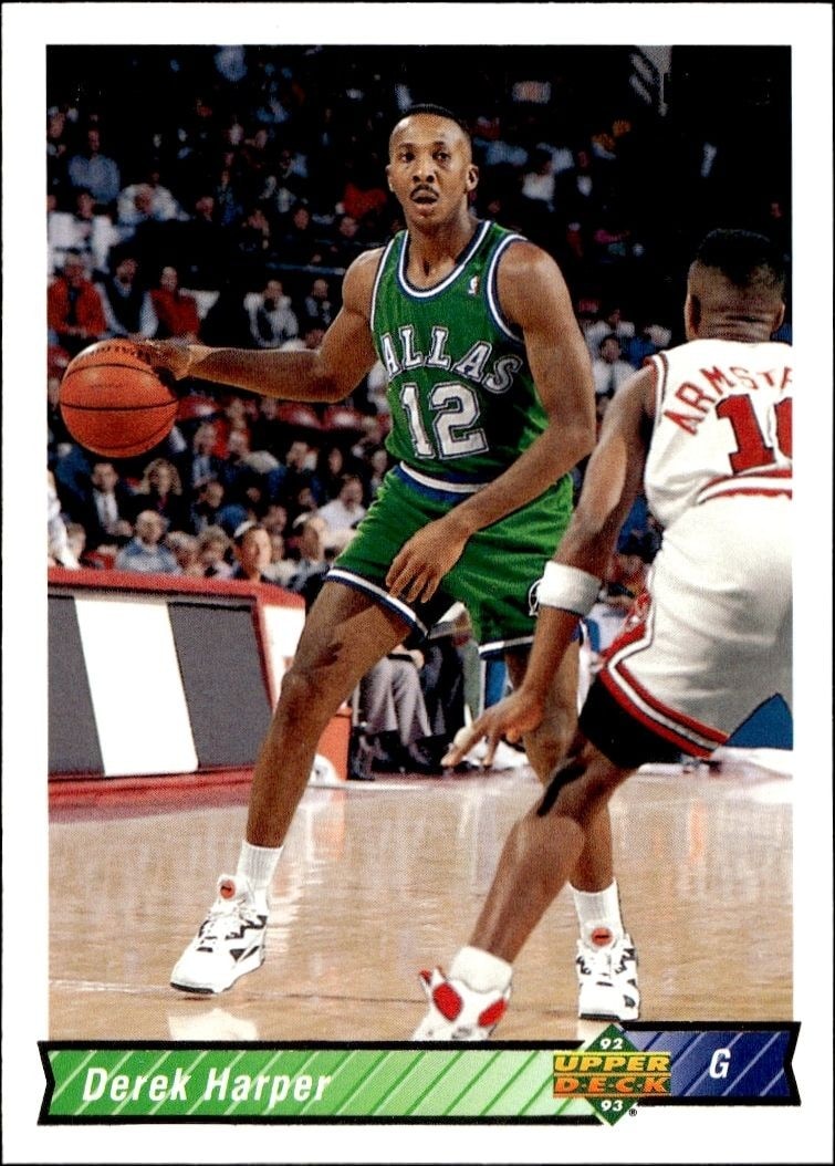 1992-93 Upper-Deck Derek Harper #98 trading card