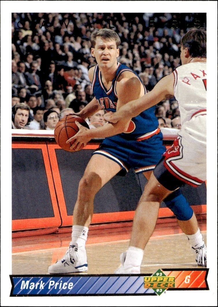 1992-93 Upper-Deck Mark Price #234 trading card