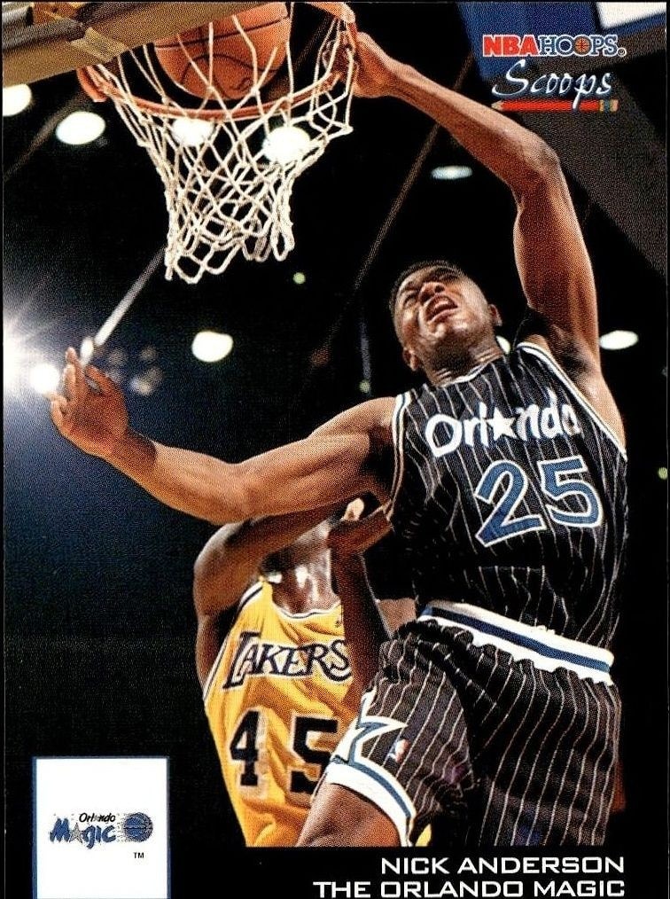 1993-94 Skybox NBA Hoops Series 2 Nick Anderson #HS19 trading card