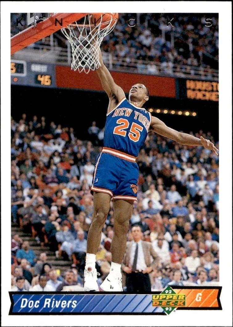 1992-93 Upper-Deck Doc Rivers #413 trading card