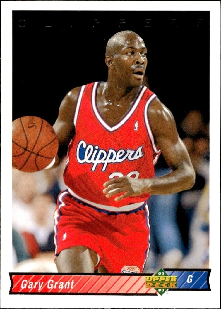 1992-93 Upper-Deck Gary Grant #203 trading card
