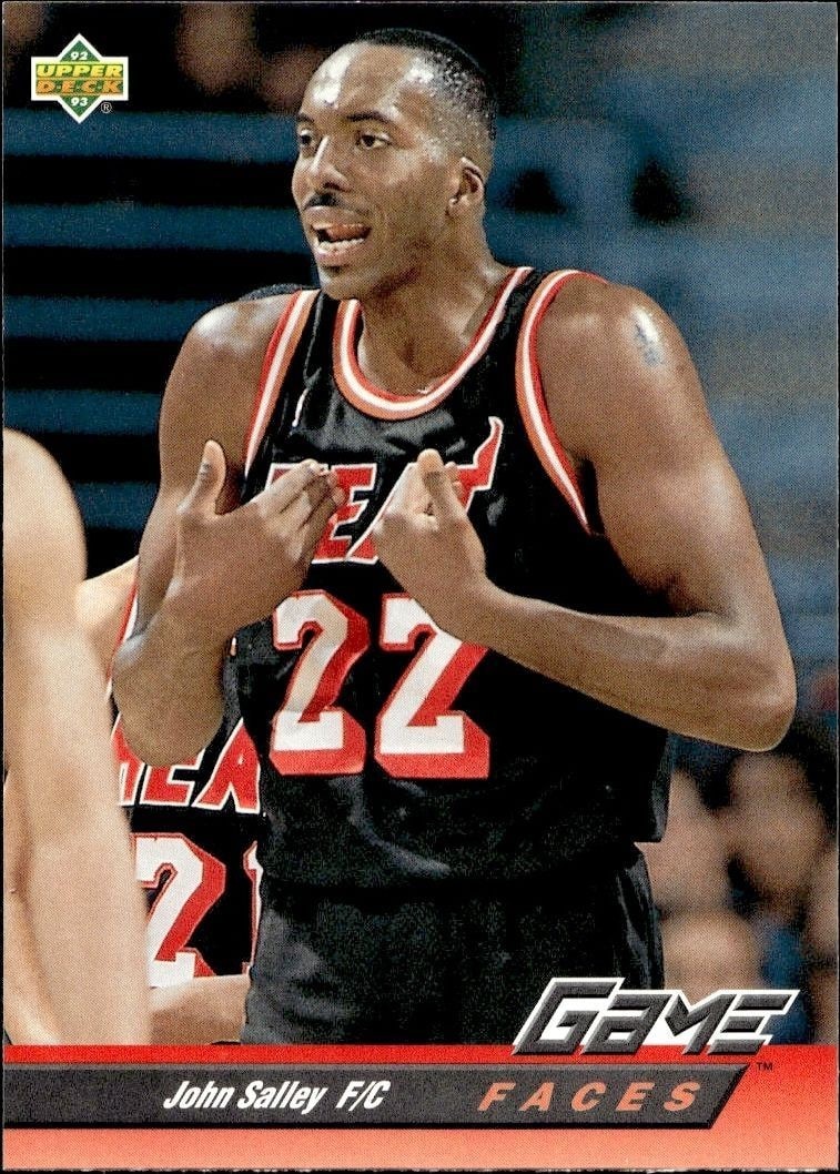 1992-93 Upper-Deck John Salley #497 trading card