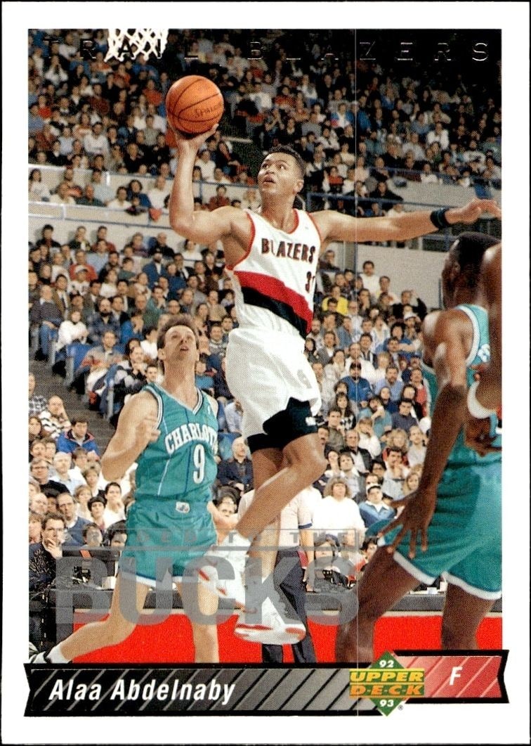 1992-93 Upper-Deck Alaa Abdelnaby #70 trading card