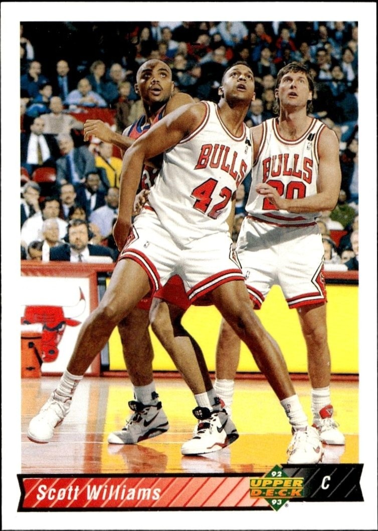 1992-93 Upper-Deck Scott Williams #171 trading card