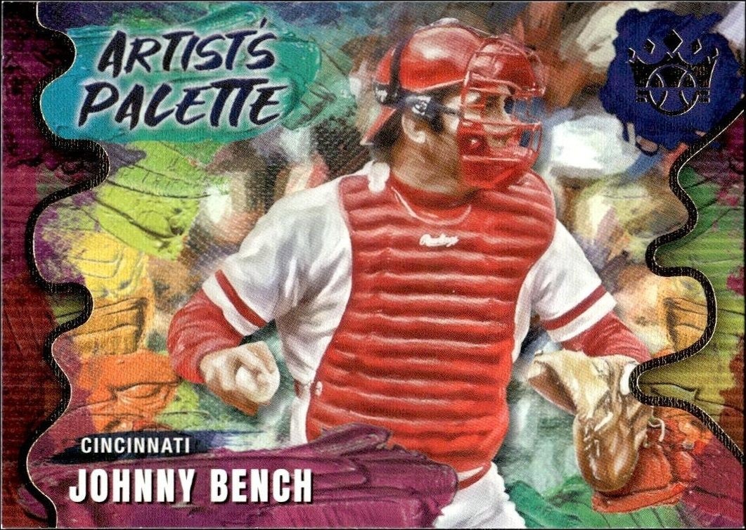2022 Panini Diamond Kings Johnny Bench #AP-15 trading card