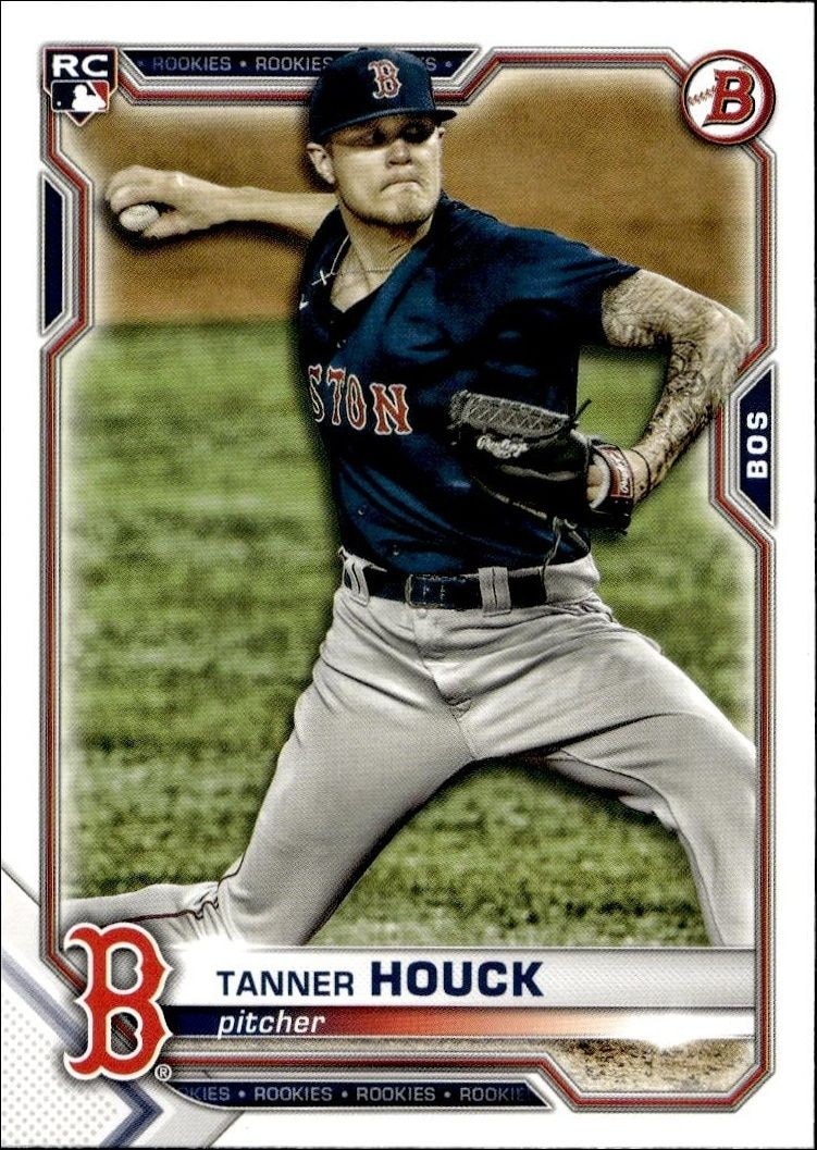 2021 Bowman Tanner Houck #21 trading card