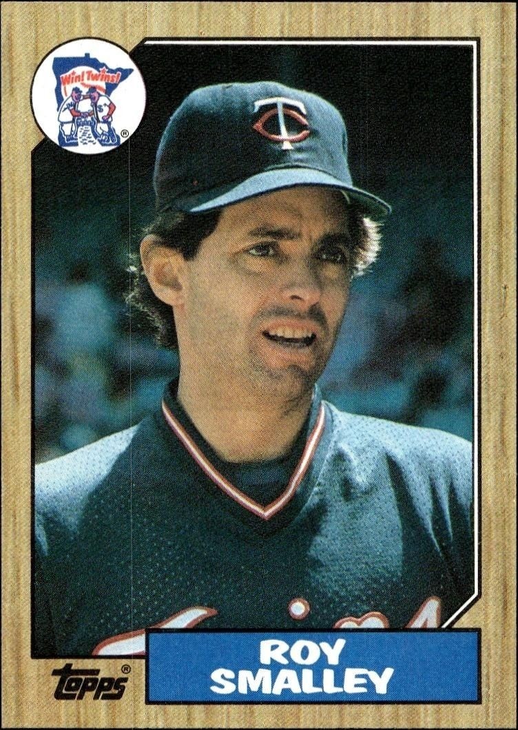 1987 Topps Roy Smalley #744 trading card