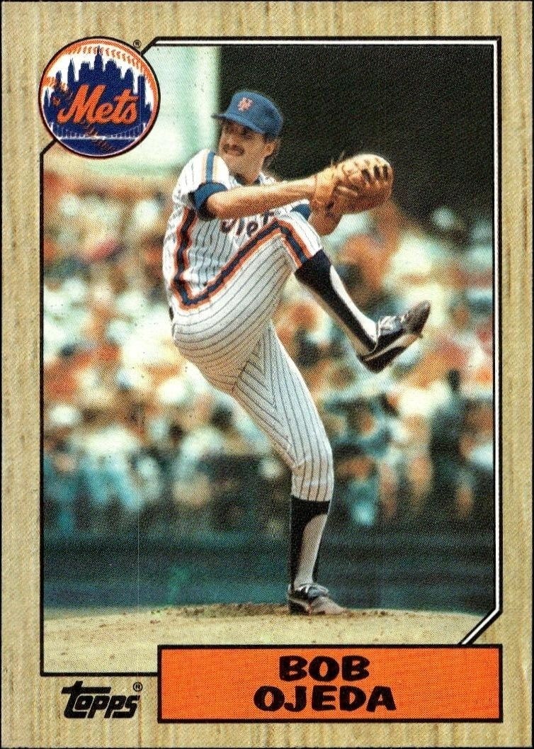 1987 Topps Bob Ojeda #746 trading card