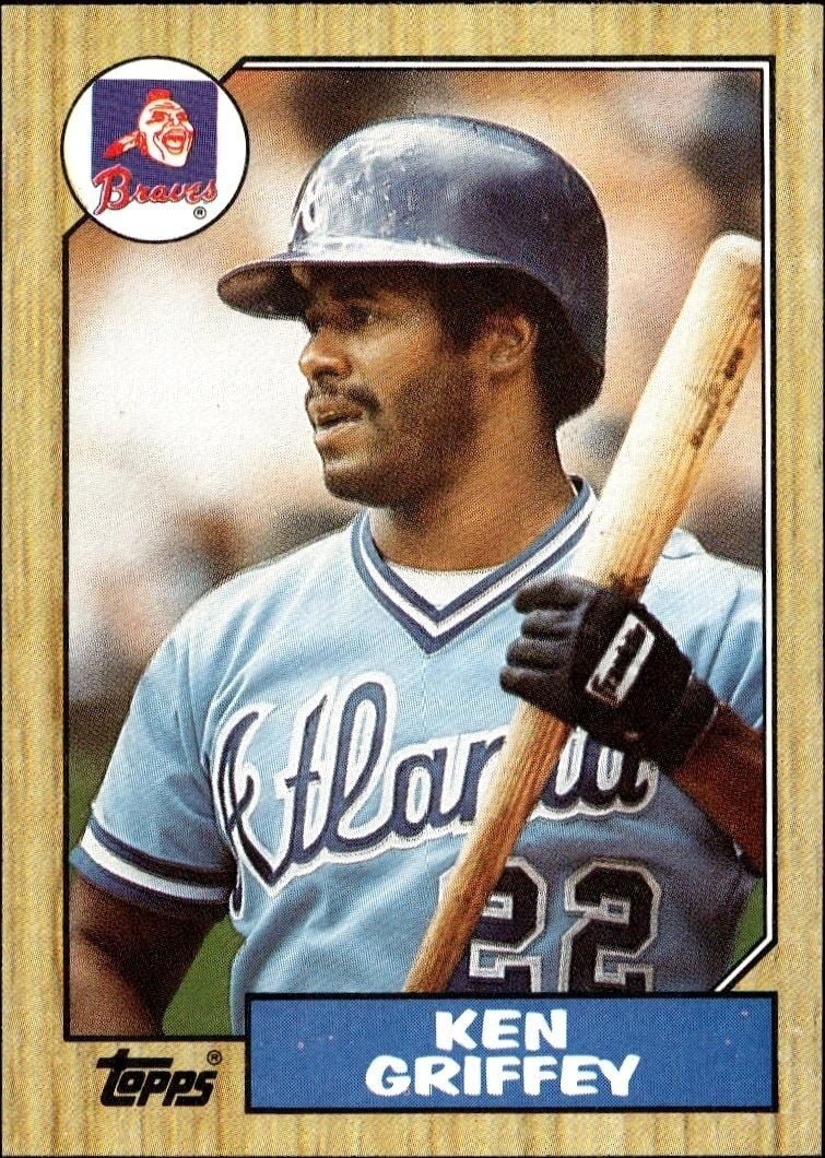 1987 Topps Ken Griffey #711 trading card