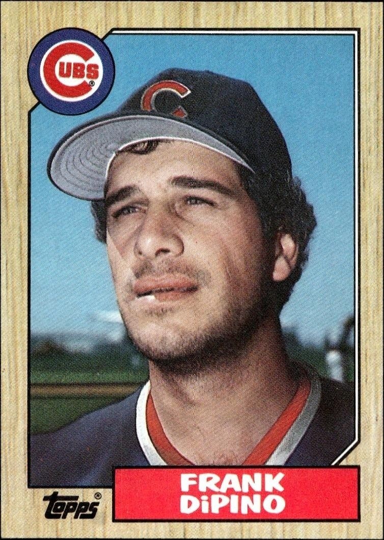 1987 Topps Frank DiPino #662 trading card