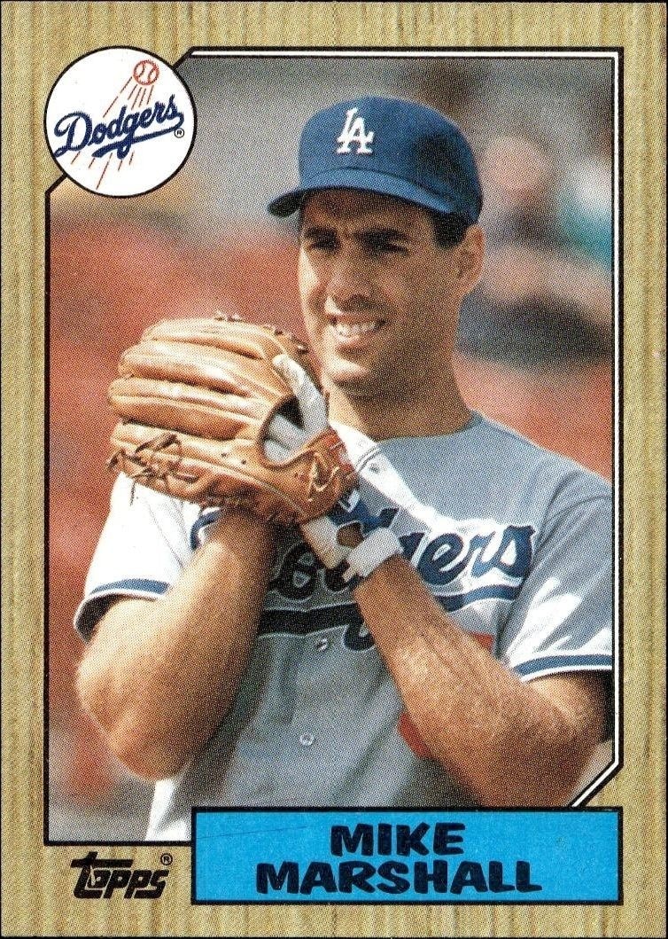 1987 Topps Mike Marshall #664 trading card