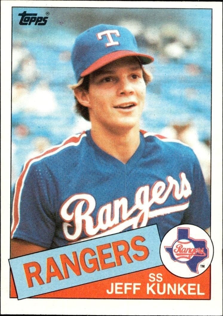 1985 Topps Jeff Kunkel #288 trading card