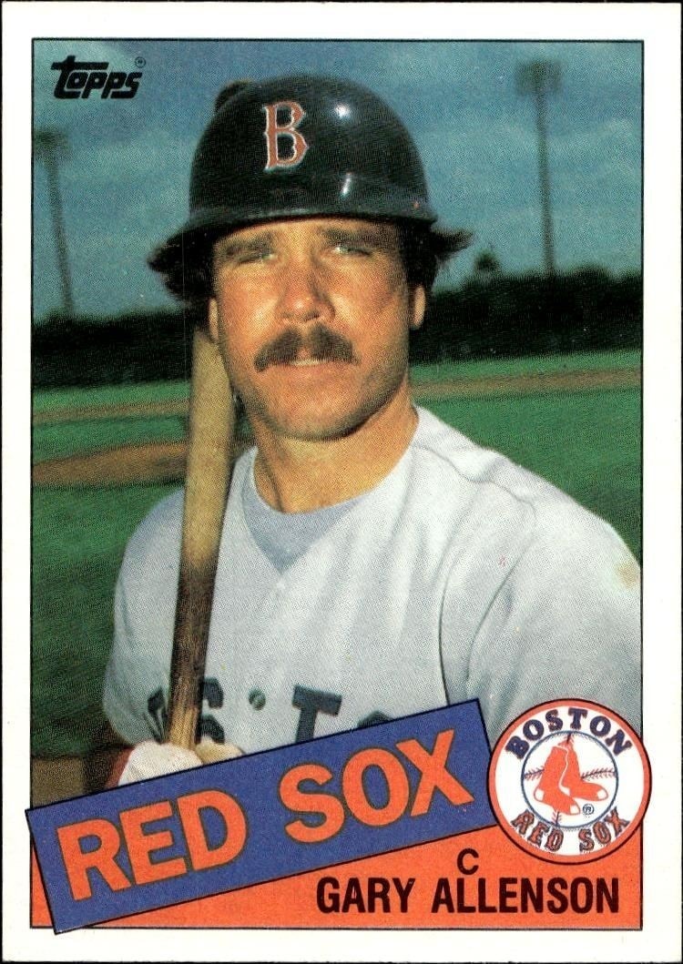 1985 Topps Gary Allenson #259 trading card