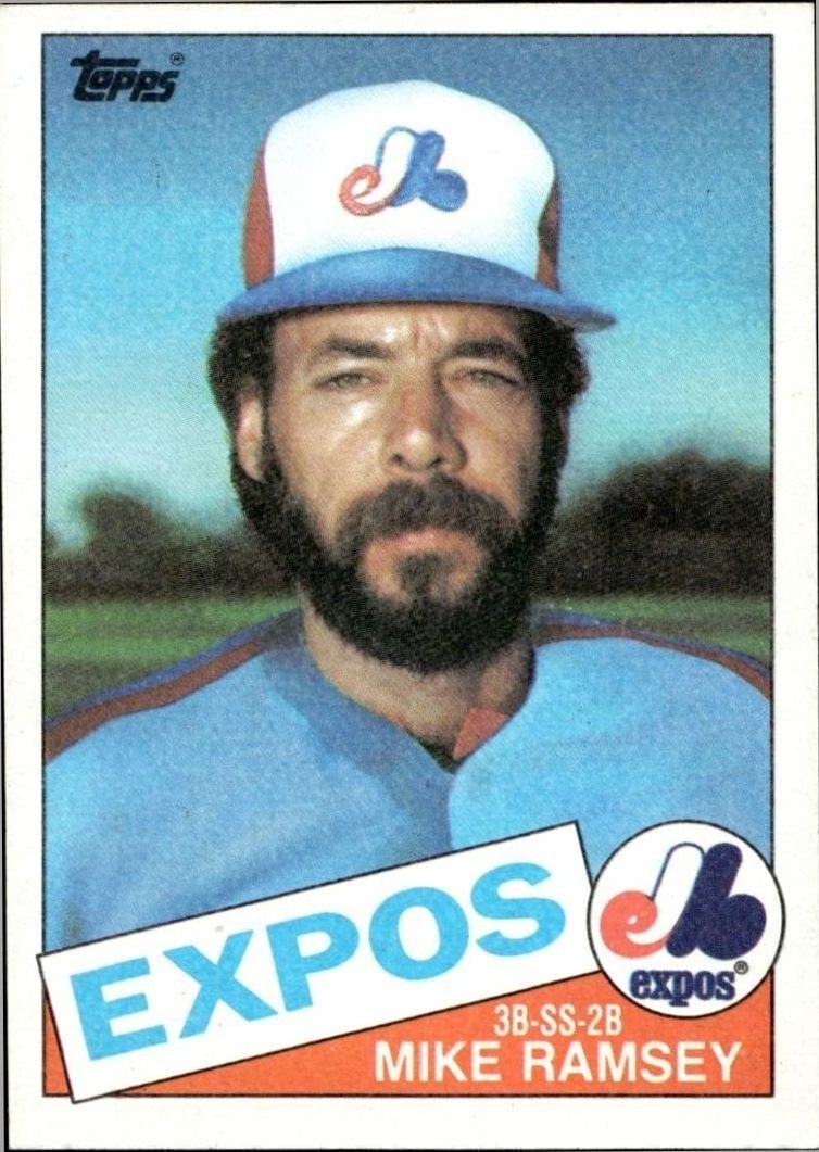1985 Topps Mike Ramsey #62 trading card