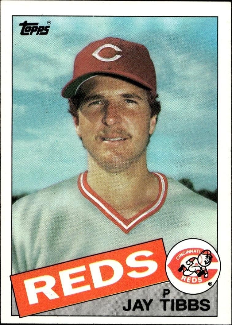1985 Topps Jay Tibbs #573 trading card