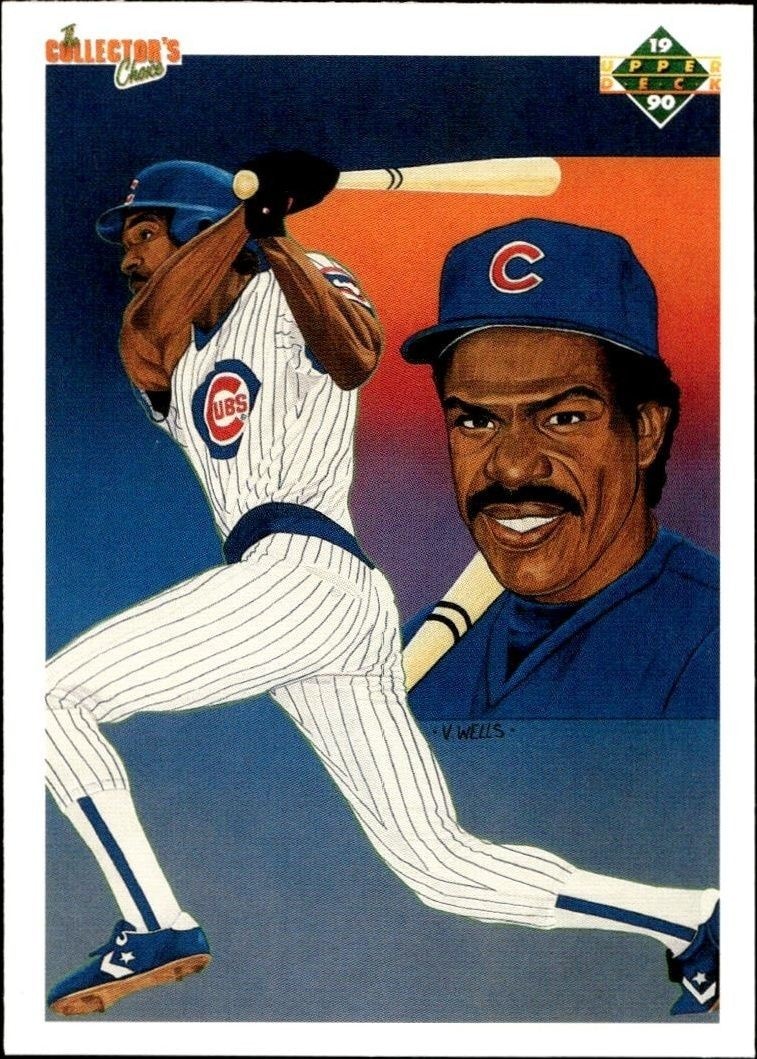 1990 Upper-Deck Low Number Andre Dawson #73 trading card