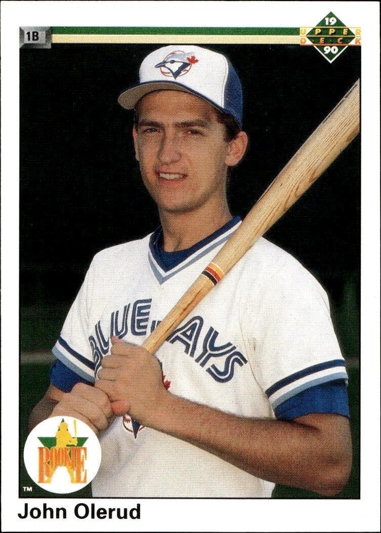 1990 Upper-Deck Low Number John Olerud #56 trading card
