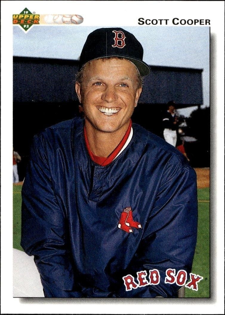1992 Upper-Deck Low Number Scott Cooper #541 trading card