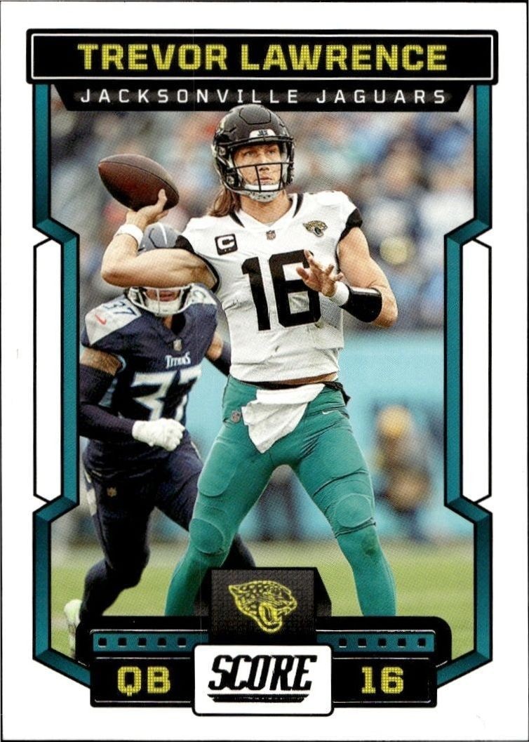 2023 Panini Score Trevor Lawrence #17 trading card