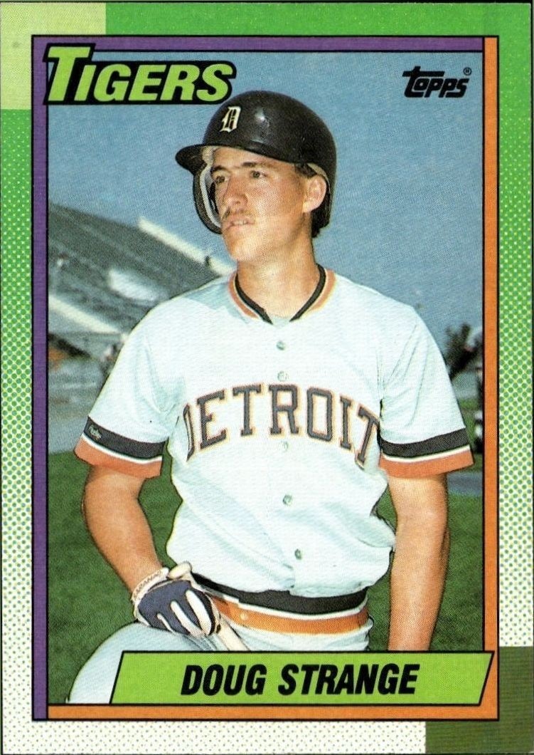 1990 Topps Doug Strange #641 trading card