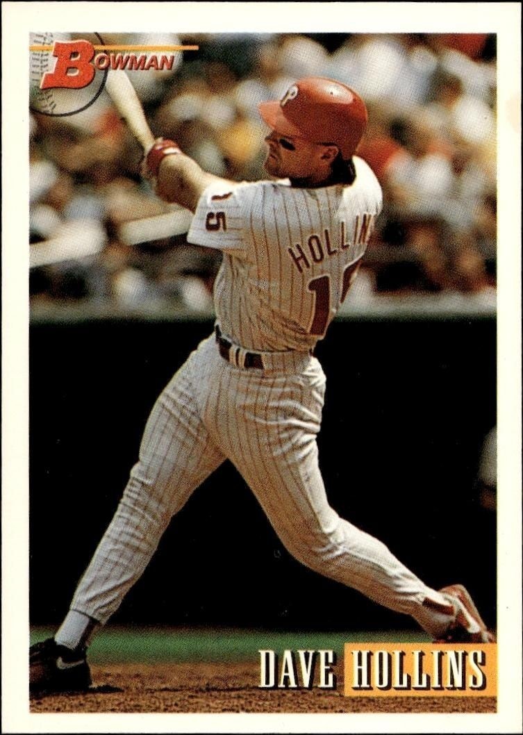 1993 Bowman Dave Hollins #216 trading card