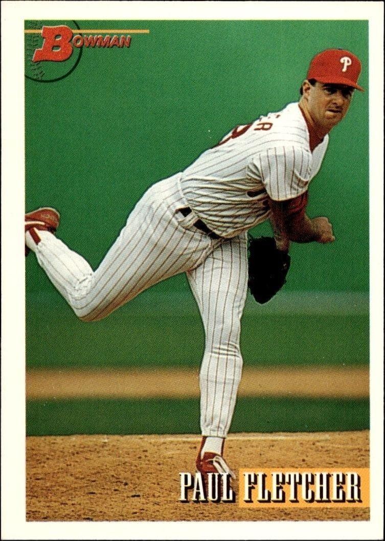 1993 Bowman Paul Fletcher #272 trading card
