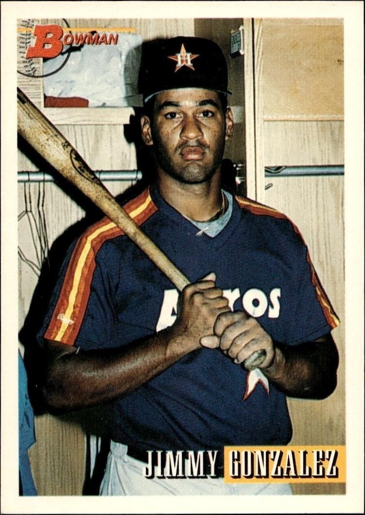 1993 Bowman Jimmy Gonzalez #292 trading card
