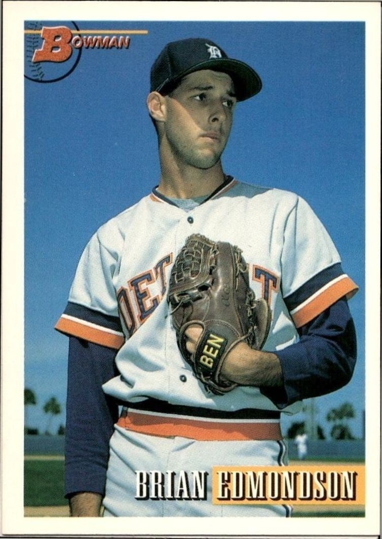 1993 Bowman Brian Edmondson #291 trading card