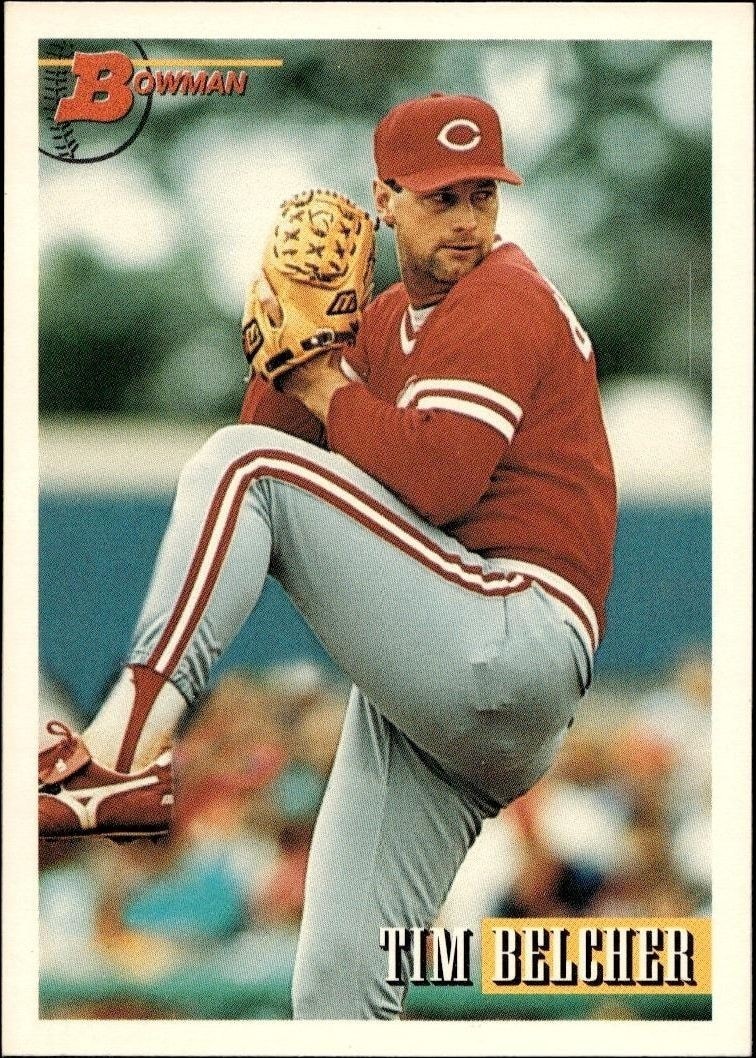 1993 Bowman Tim Belcher #118 trading card