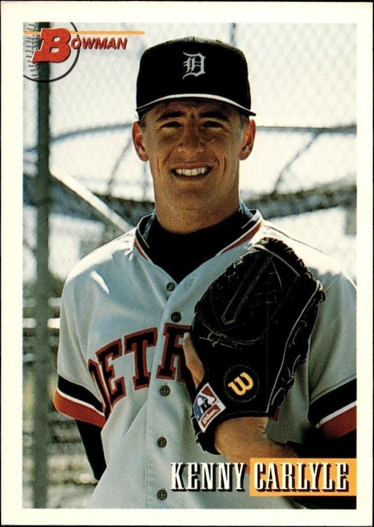 1993 Bowman Kenny Carlyle #151 trading card