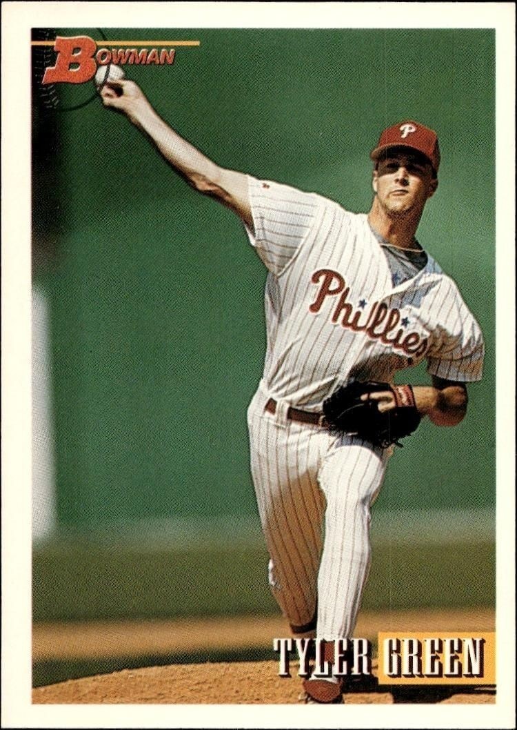 1993 Bowman Tyler Green #400 trading card