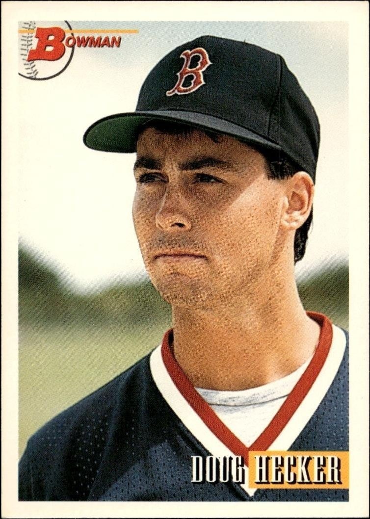 1993 Bowman Doug Hecker #411 trading card