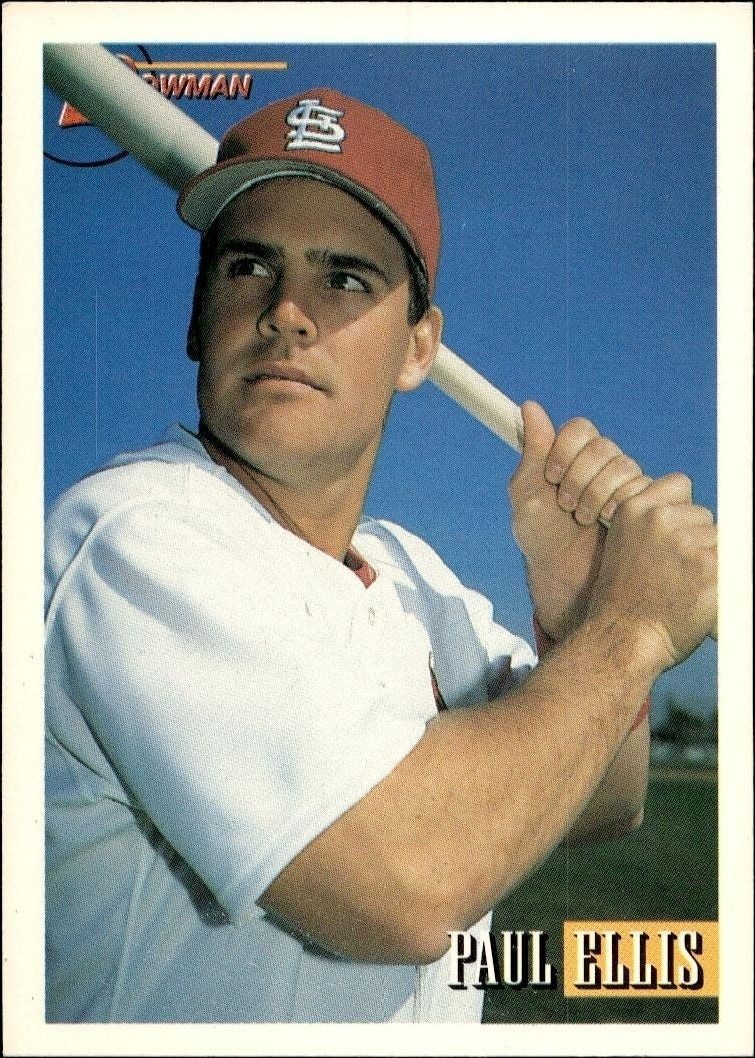 1993 Bowman Paul Ellis #336 trading card