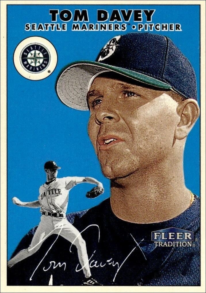 2000 Fleer Tradition Glossy Tom Davey #182 trading card