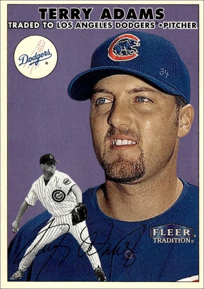 2000 Fleer Tradition Glossy Terry Adams #356 trading card