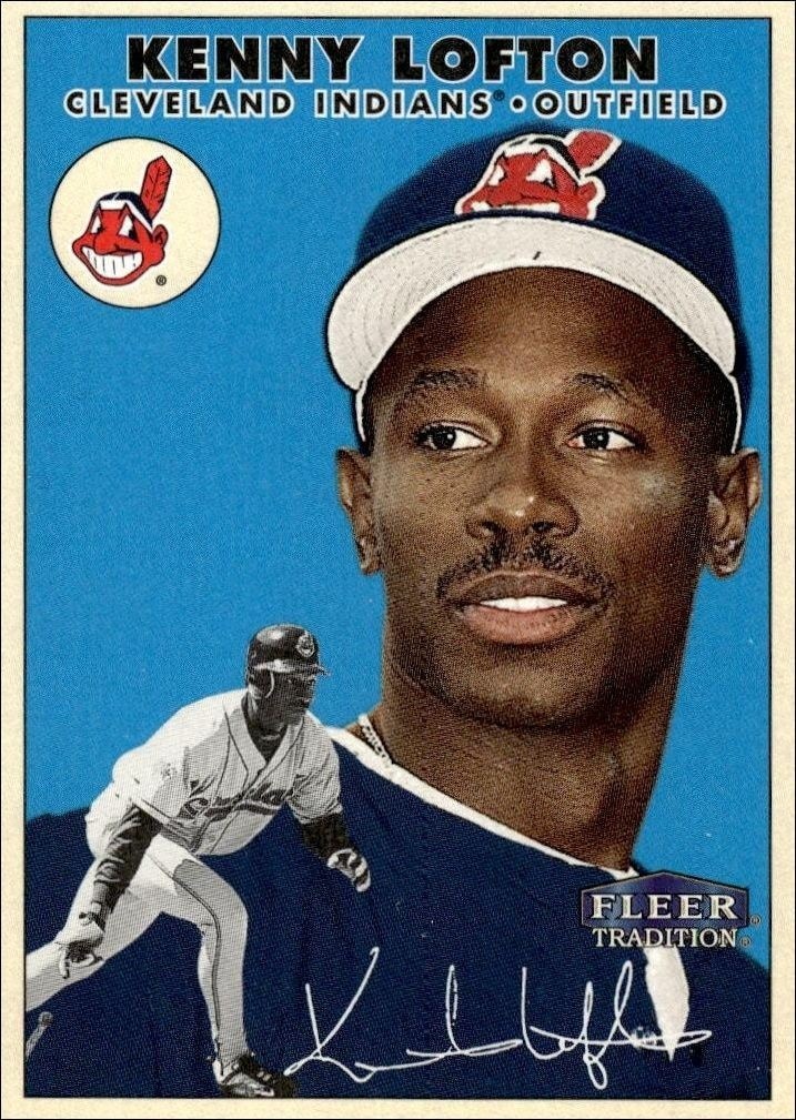 2000 Fleer Tradition Glossy Kenny Lofton #245 trading card
