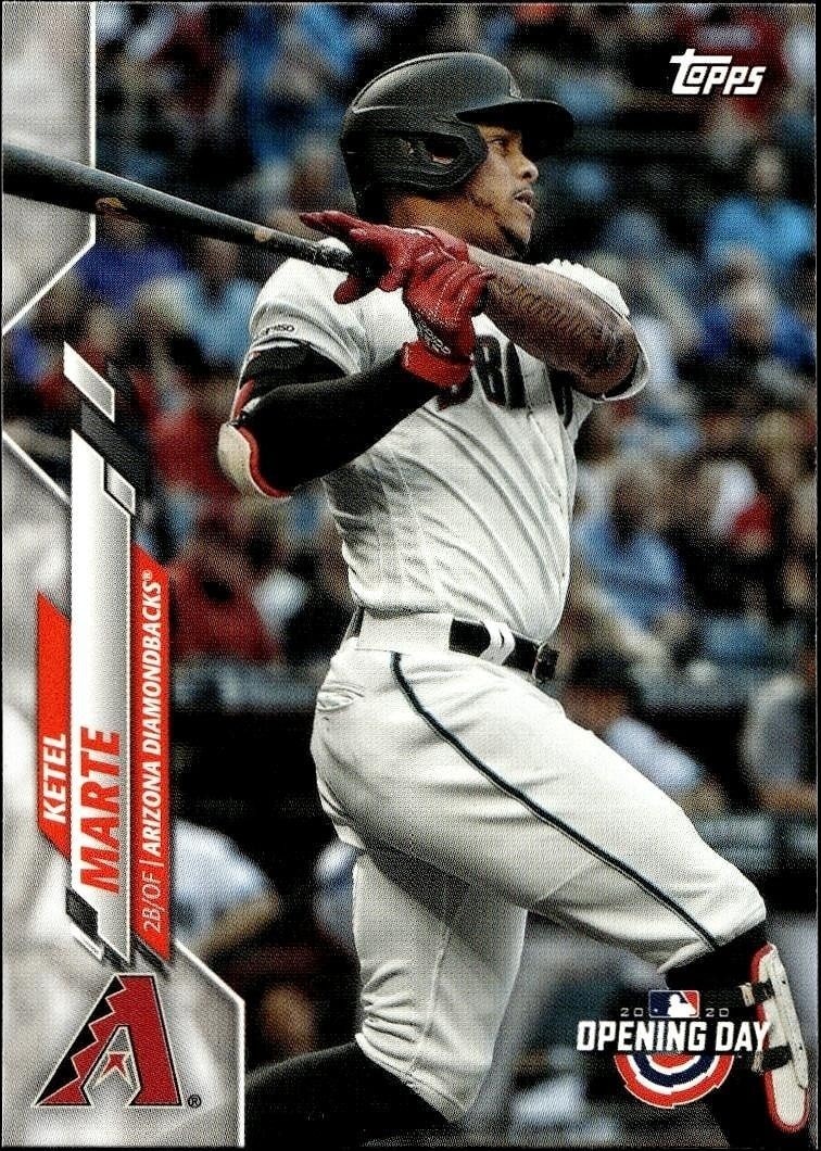 2020 Topps Opening Day Ketel Marte #161 trading card