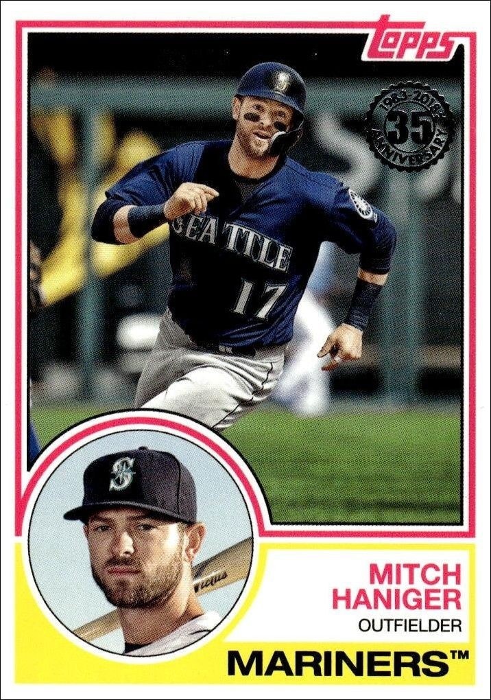 2018 Topps Update Series Mitch Haniger #83-18 trading card