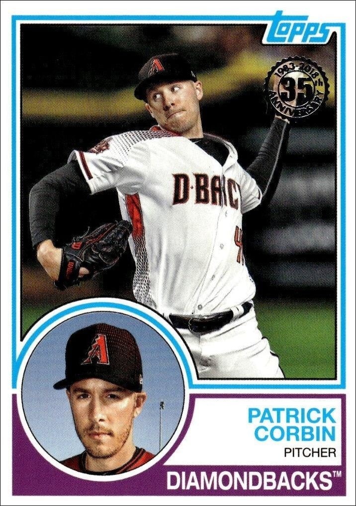 2018 Topps Update Series Patrick Corbin #83-29 trading card