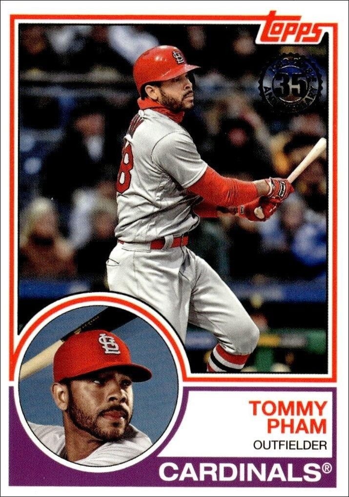 2018 Topps Update Series Tommy Pham #83-20 trading card