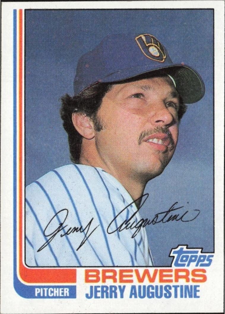 1982 Topps Jerry Augustine #46 trading card