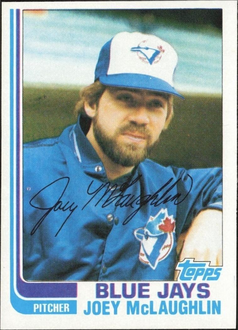 1982 Topps Joey McLaughlin #739 trading card