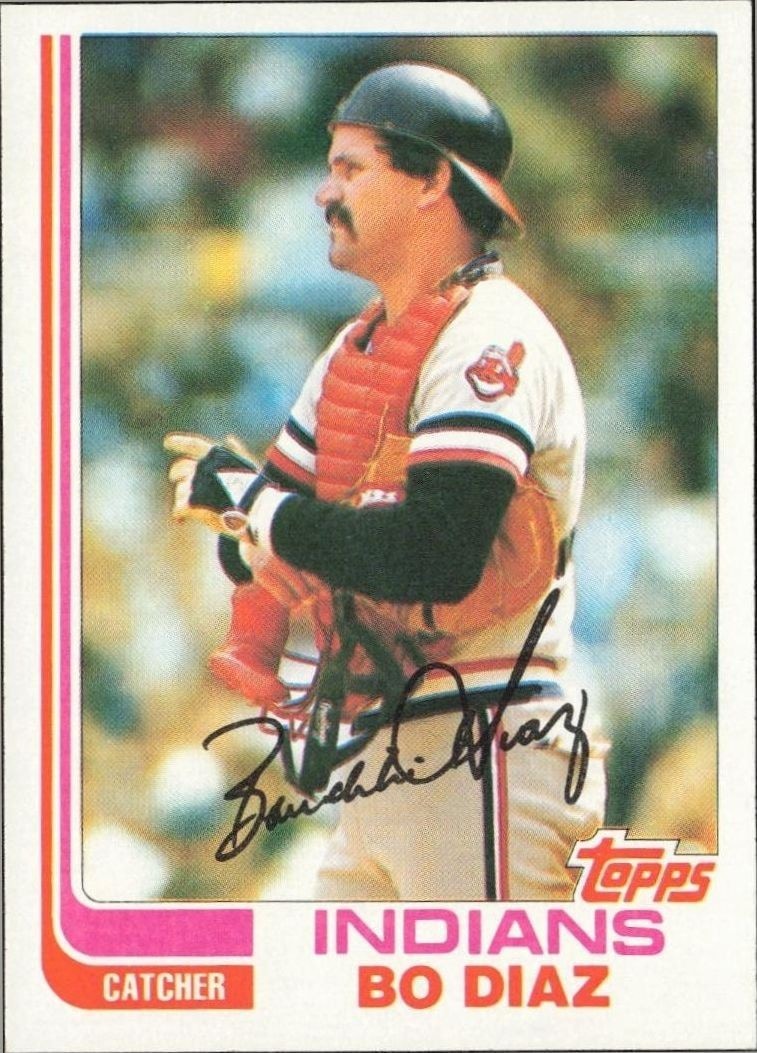 1982 Topps Bo Diaz #258 trading card
