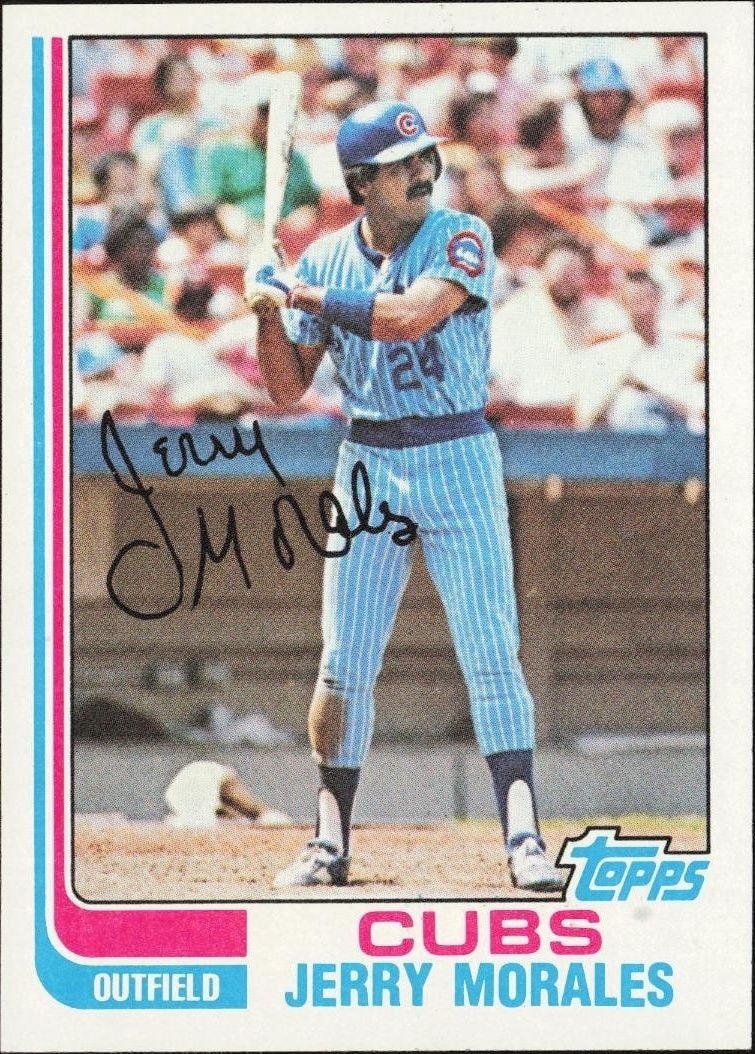 1982 Topps Jerry Morales #33 trading card