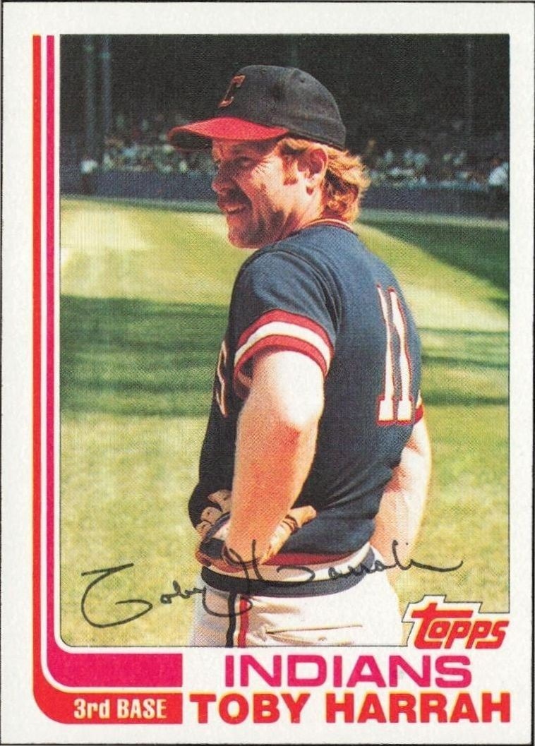 1982 Topps Toby Harrah #532 trading card