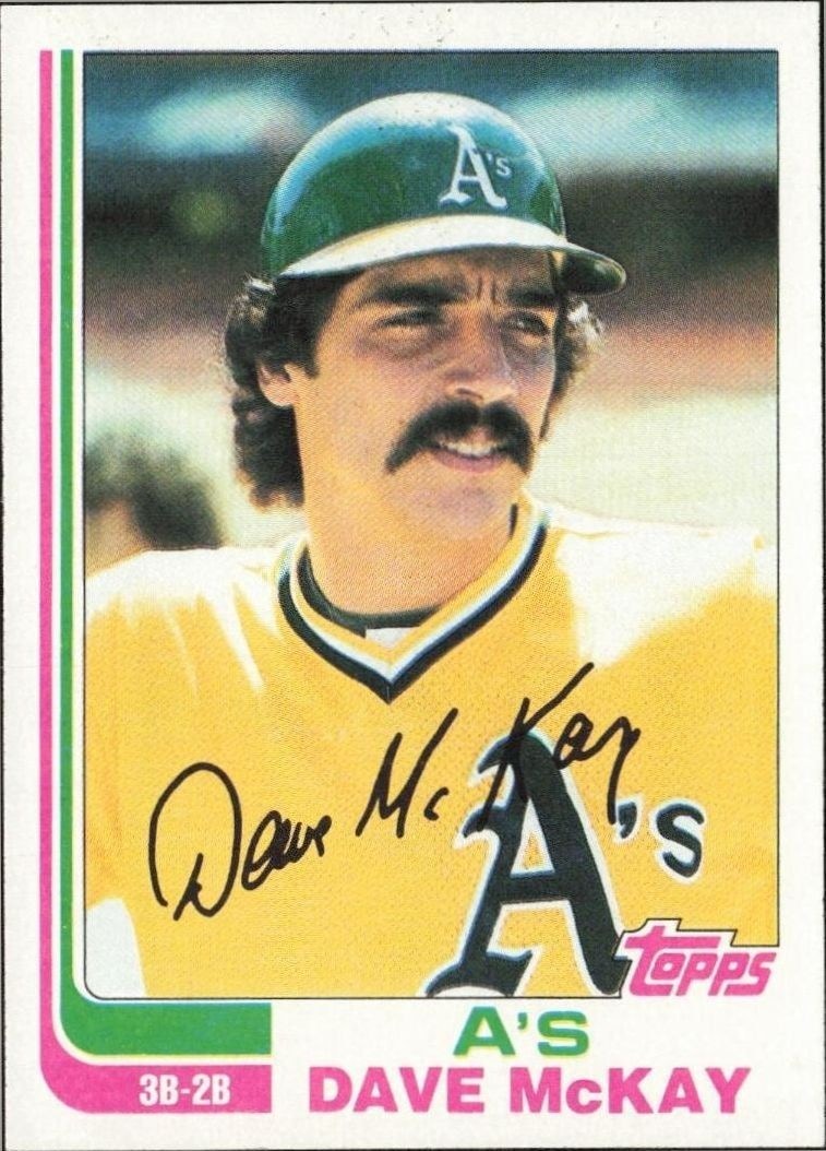 1982 Topps Dave McKay #534 trading card