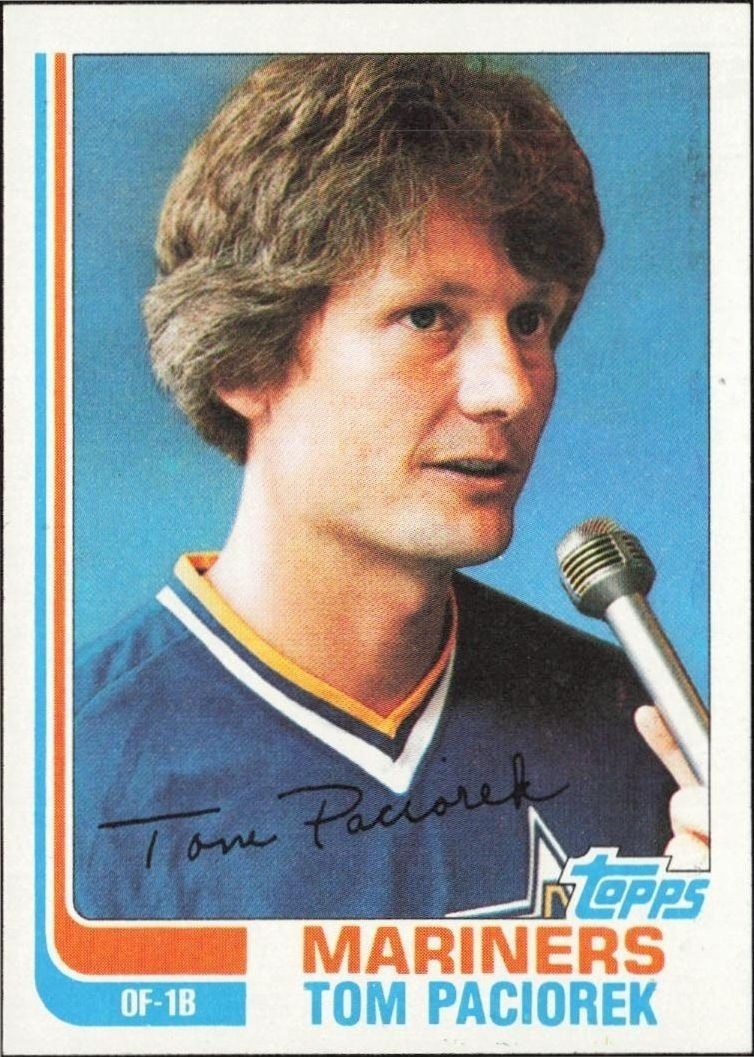 1982 Topps Tom Paciorek #678 trading card