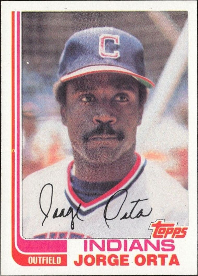 1982 Topps Jorge Orta #26 trading card