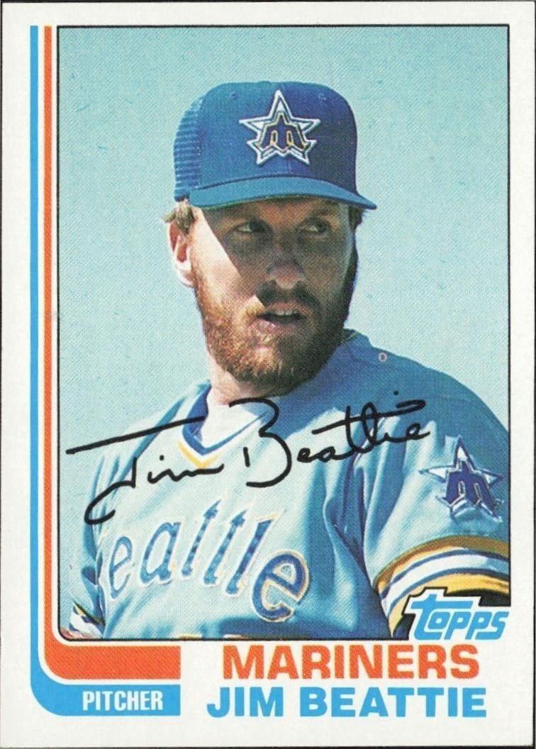 1982 Topps Jim Beattie #22 trading card