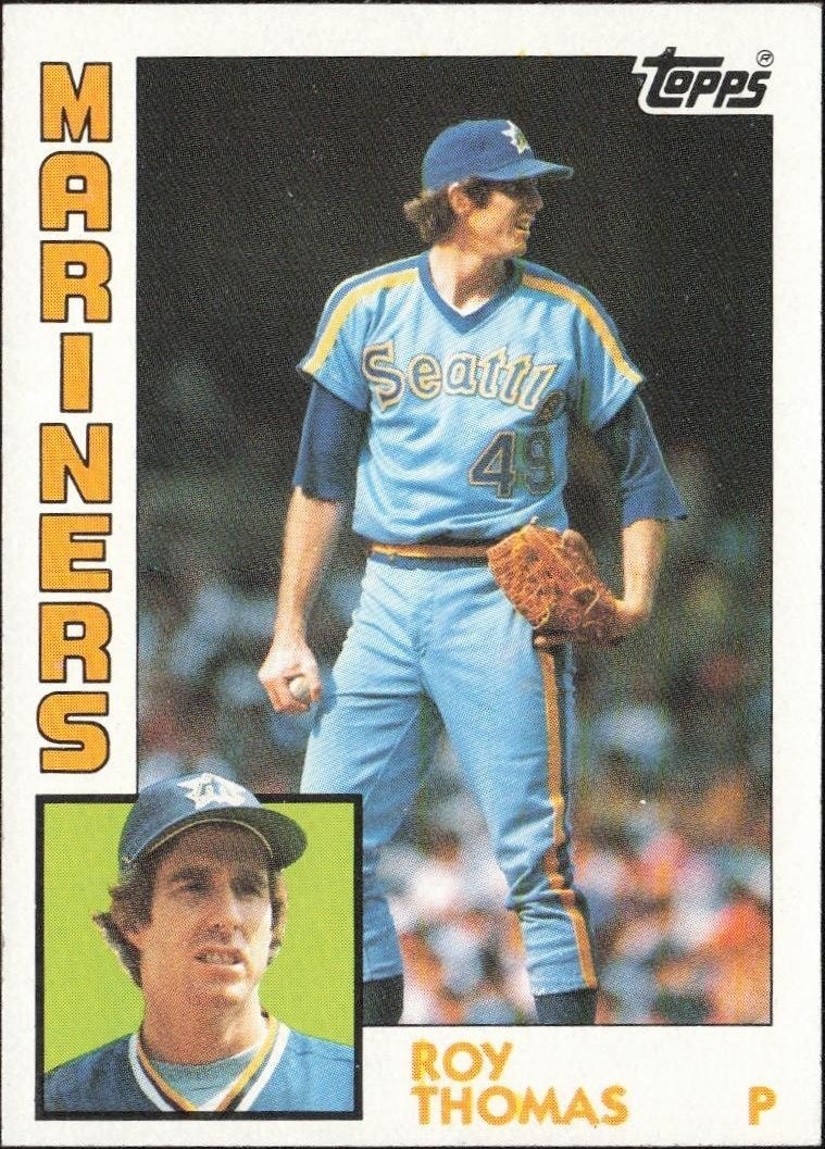 1984 Topps Roy Thomas #181 trading card